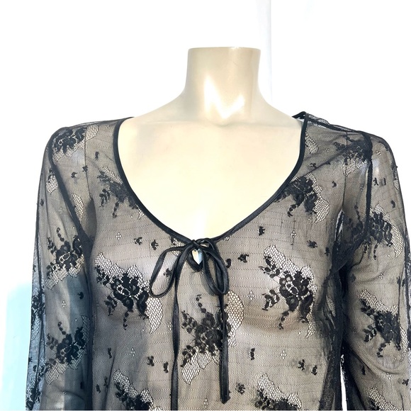 Vintage Lace Top And Skirt Suit - Picture 6 of 10